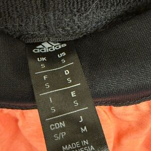 Adidas Black and Peach Shorts